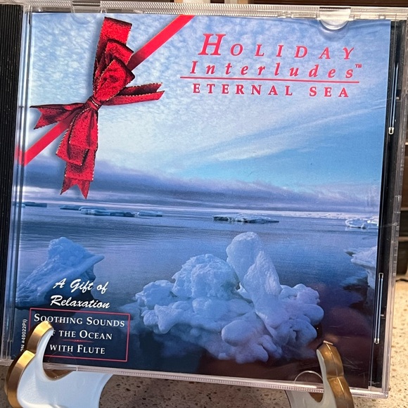 Holiday Interludes CD Eternal Sea Soothing Ocean Sounds with Flute - Picture 1 of 3